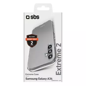 Dėklas SBS Extreme X2 Samsung Galaxy A34 16,8 cm Skaidrus