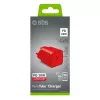 SBS Mobile TETRGAN1C20R – 20 W USB-C sieninis įkroviklis (raudonas)