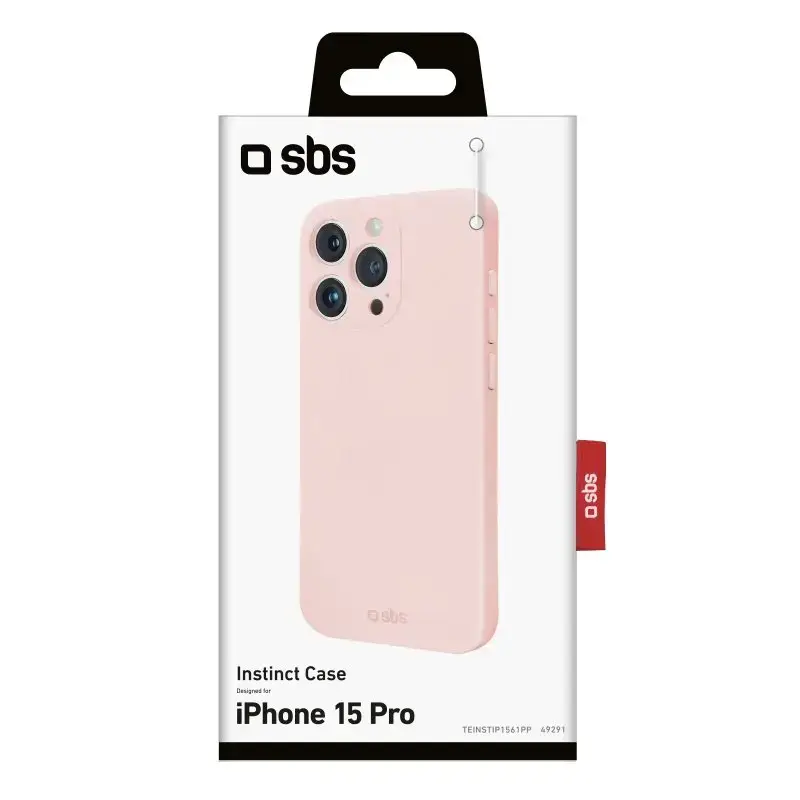 Dėklas SBS TEINSTIP1561PP iPhone 15 Pro 15,5 cm Rožinis
