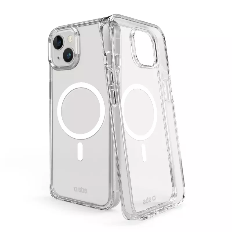 Dėklas SBS TELIGMAGIP1567T Skaidrus, iPhone 15 Plus / 14 Plus, 17 cm
