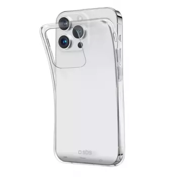 SBS TESKINIP1561PT permatomas dėklas, skirtas iPhone 15 Pro, 15,5 cm