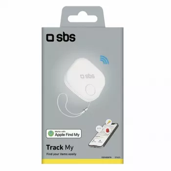 SBS Track My Universal White sekiklis su CR2032 baterija 12g