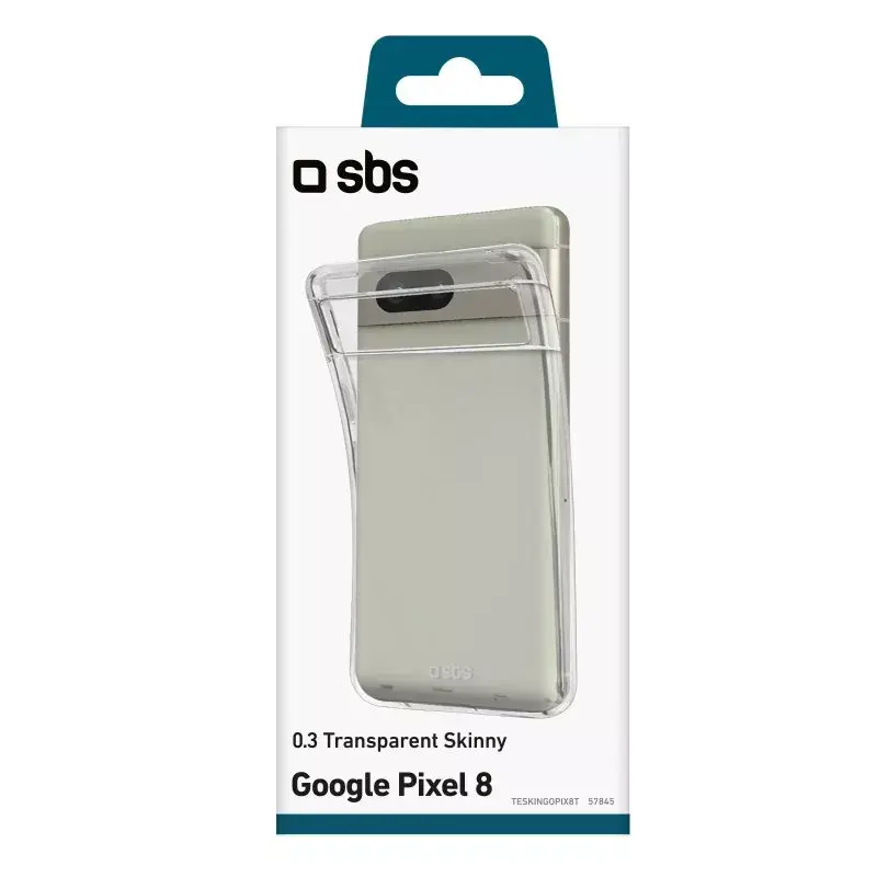 Dangtelis SBS TESKINGOPIX8T, skirtas Google Pixel 8, 15,8 cm, permatomas