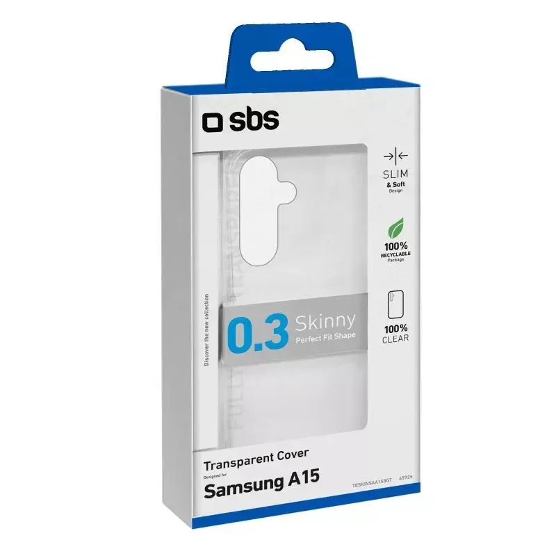 Dangtelis SBS TESKINSAA155GT Samsung Galaxy A15 16,5 cm Skaidrus