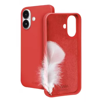 Dėklas SBS TEINSTIP1661R mobiliesiems telefonams Raudonas 15,5 cm (6,1 colio)