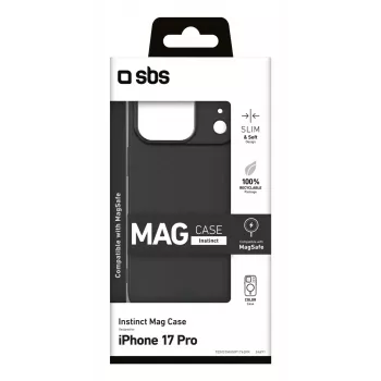 SBS TEINSTMAGIP1763PK dėklas Apple iPhone 17 Pro 15,9 cm (6,28 inch) juodas