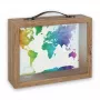Taupyklė ZEP RM4545 ruda stiklas mediena metalas 210x65x170 mm