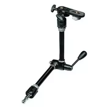 Magiška ranka Manfrotto 143A su fotoaparato laikikliu