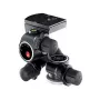 Tripodo galvutė Manfrotto 410 Junior su pavaromis, juoda, aliumininė
