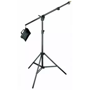 Trikojis stovas Manfrotto 420B Combi Boom Stand juodas