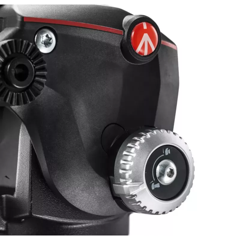 Skysčio galvutė Manfrotto MHXPRO-2W Juoda Aliuminis 3/8 colio