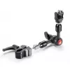 Trikojo priedas Manfrotto 244MICROKIT – juodas, 1/4 colio jungtis, 3 kg apkrova