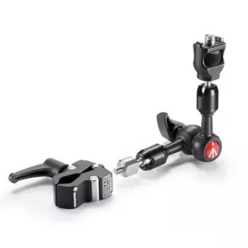 Trikojo priedas Manfrotto 244MICROKIT – juodas, 1/4 colio jungtis, 3 kg apkrova