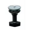 Manfrotto 60 mm trumpas pusrutulis juodas 3/8 colio sriegis 200 g