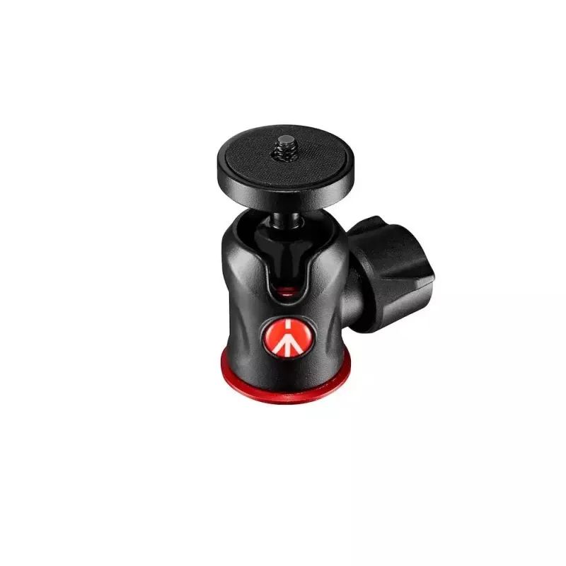 Galvos trikojui Manfrotto 492 Centre Ball Head juoda raudona 1/4 colio