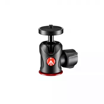 Galvos trikojui Manfrotto 492 Centre Ball Head juoda raudona 1/4 colio