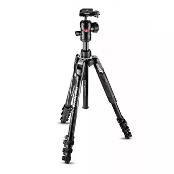 Tripodas Manfrotto MKBFRLA4BK-BH 3 kojos Juodas Sidabrinis