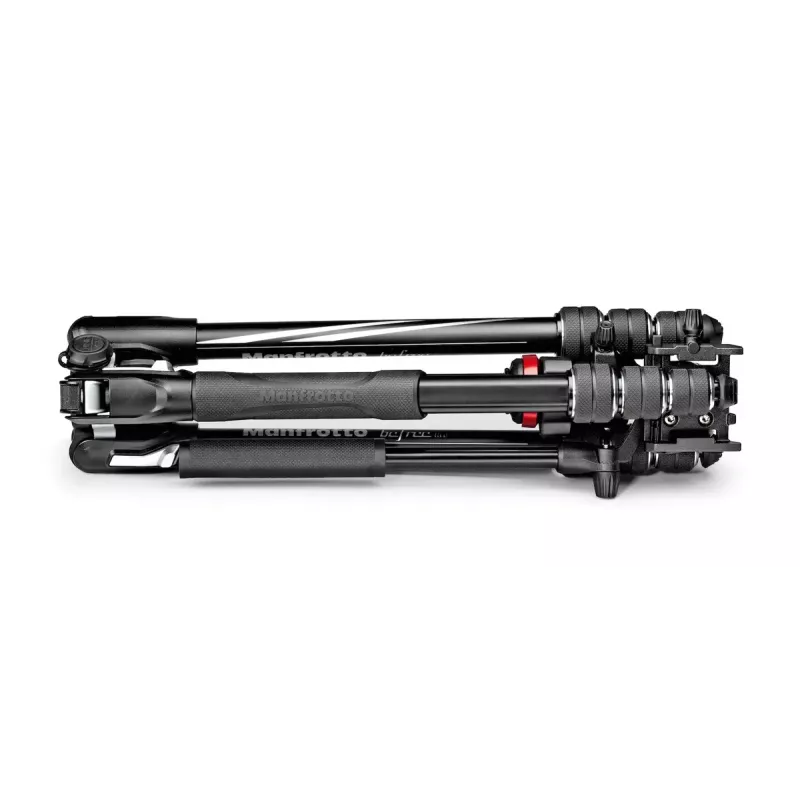 Tripod Manfrotto MVKBFRT-LIVE skaitmeniniams/filmavimo fotoaparatams 3 kojos Juoda Raudona Sidabrinė