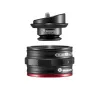 Manfrotto MVAQR-GIM-PLATE tvirtinimo plokštė, aliuminis, juoda, 50 mm x 35 mm