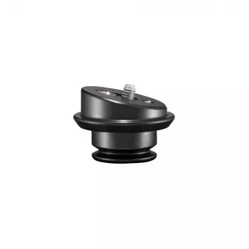 Manfrotto MVAQR-GIM-PLATE tvirtinimo plokštė, aliuminis, juoda, 50 mm x 35 mm