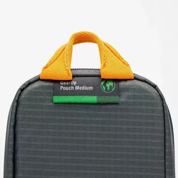 Lowepro Pouch Medium GearUp GL LP37139-GRL Nailono Ripstop Poliesteris Oranžinė Pilka 280x45x140 mm