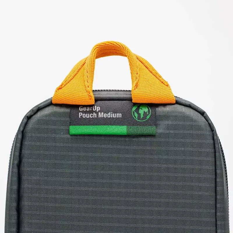 Lowepro Pouch Medium GearUp GL LP37139-GRL Nailono Ripstop Poliesteris Oranžinė Pilka 280x45x140 mm