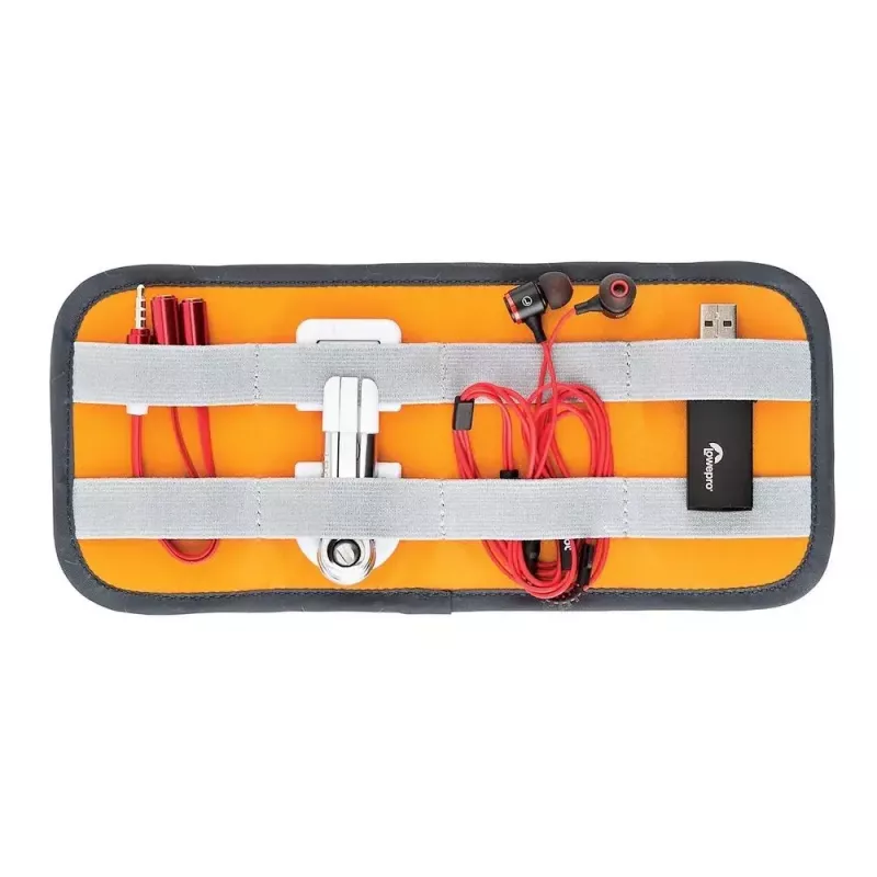 Lowepro Pouch Medium GearUp GL LP37139-GRL Nailono Ripstop Poliesteris Oranžinė Pilka 280x45x140 mm