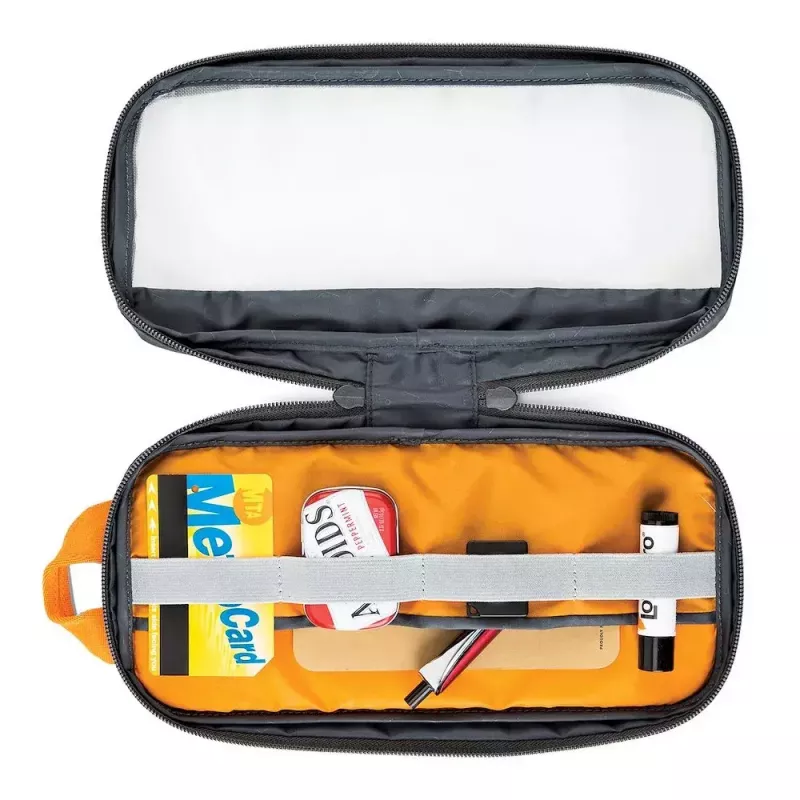 Lowepro Pouch Medium GearUp GL LP37139-GRL Nailono Ripstop Poliesteris Oranžinė Pilka 280x45x140 mm
