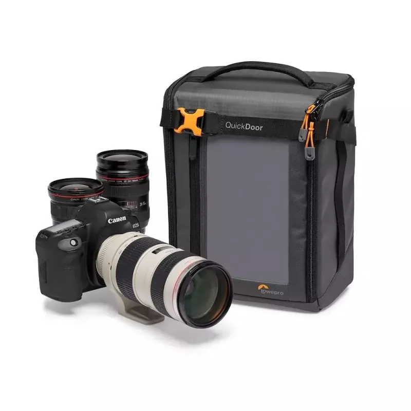 Lowepro GearUp Creator Box XL II juoda pilka kompaktiška fotoaparato organizavimo dėžutė