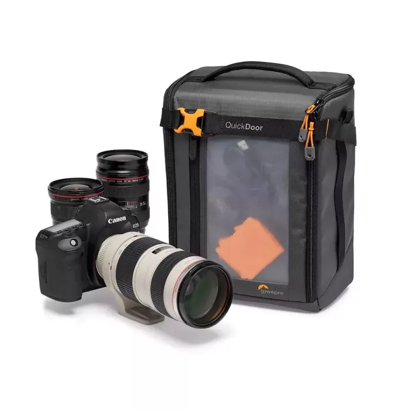Lowepro GearUp Creator Box XL II juoda pilka kompaktiška fotoaparato organizavimo dėžutė