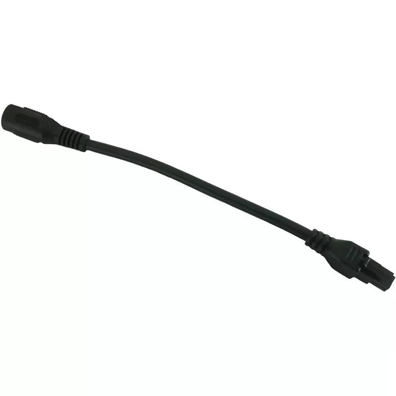 Maitinimo laidas CradlePoint 170665-000 — nuolatinės srovės kištukas 5,5×2,1 mm iki IEC A tipo, juodas