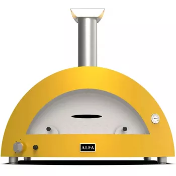 Picos krosnelė Alfa Forni Moderno 5 Pizze Hybrid Fire Yellow FXMD-5P-GGIA-DE – 5 picų hibridinė krosnelė, lauko