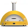Medžiu kūrenama picos krosnelė Alfa Forni Moderno 5 Pizze Geltona FXMD-5P-LGIA, lauko stalviršinė picos krosnelė, 5 picų talpa