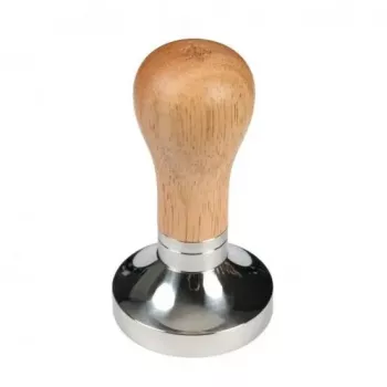 Tamperis Eureka 58 mm su buko medžio rankena ACC-TMP-011-1KIT