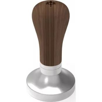 Tamperis Eureka EUtampWal58, reguliuojamas, riešutmedžio rankena, 58 mm pagrindas