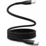 Magnetinis USB-C į USB-C laidas STATIK MagStack Pro 2m Juodas
