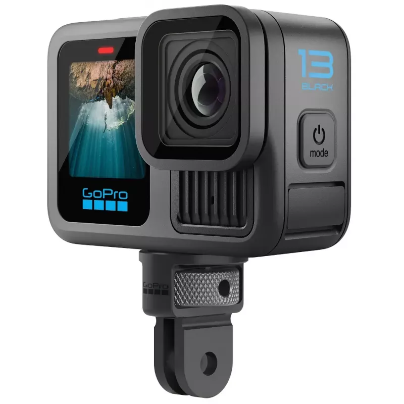 Laikiklis kamerai GoPro ¼-20 tvirtinimo piršto adapteris – universalus 24×24×37 mm, juodas