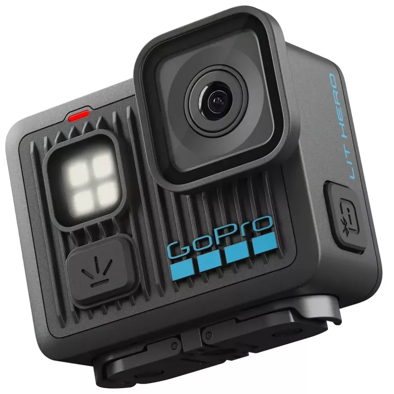 Veiksmo kamera GoPro LIT HERO – 4K Ultra HD 100 kadrų/s, 12 MP, 1,76 colio LCD, Wi‑Fi, MicroSD