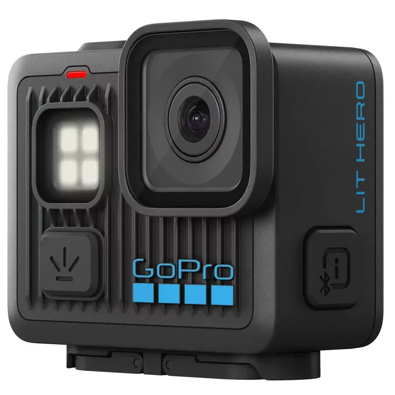 Veiksmo kamera GoPro LIT HERO – 4K Ultra HD 100 kadrų/s, 12 MP, 1,76 colio LCD, Wi‑Fi, MicroSD