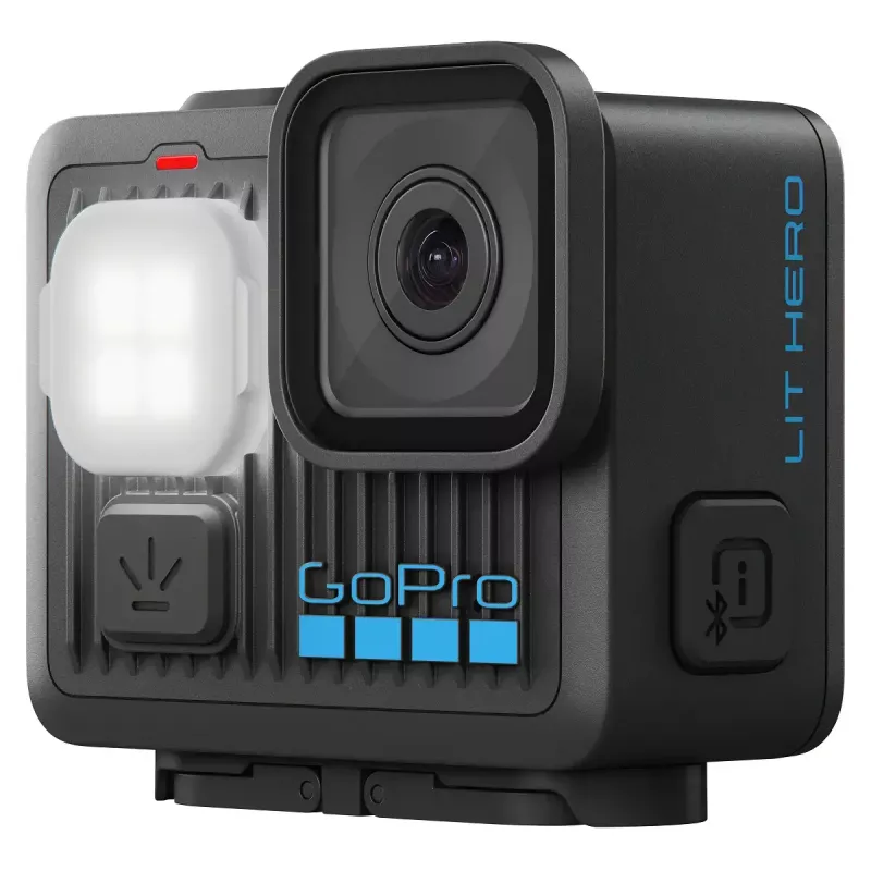 Veiksmo kamera GoPro LIT HERO – 4K Ultra HD 100 kadrų/s, 12 MP, 1,76 colio LCD, Wi‑Fi, MicroSD
