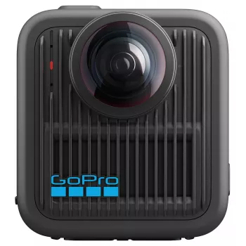 Veiksmo kamera GoPro MAX2 su 8K Ultra HD, 29,5 MP jutikliu, 100 kadrų per sekundę, LCD ekranu, GPS, Wi‑Fi — priedų rinkinys