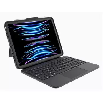 Klaviatūrinis dėklas DEQSTER Prime 11 colių iPad Air – apsauginis dangtelis su integruota klaviatūra