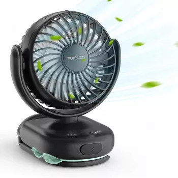Nešiojamas ventiliatorius vežimėliui Momcozy PF001-PK10BA-A rožinis