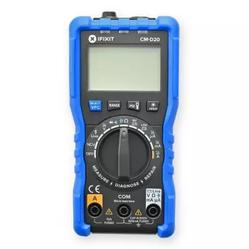 Skaitmeninis multimetras iFixit su LCD ekranu (modelis EU145035-8)