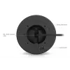 IP stebėjimo kamera UBIQUITI UVC-G6-Pro-Turret-B — 3840×2160, 1/1.2 colio CMOS, 2,36× optinis priartinimas, PoE+, lubos/siena, vidui/lauke