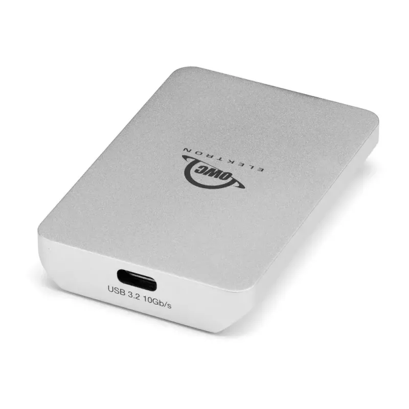 SSD dėklas OWC Envoy Pro Elektron Silver M.2, USB-C, 10 Gbit/s, 1 TB (įdėtas)