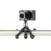 Tripod JOBY GorillaPod 500 skirtas veiksmo kameroms, 3 kojos, maks. apkrova 0,5 kg, juoda/pilka
