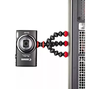 Mini trikojis veiksmo kamerai Joby GorillaPod Magnetic JB01504-BWW juodai raudonas