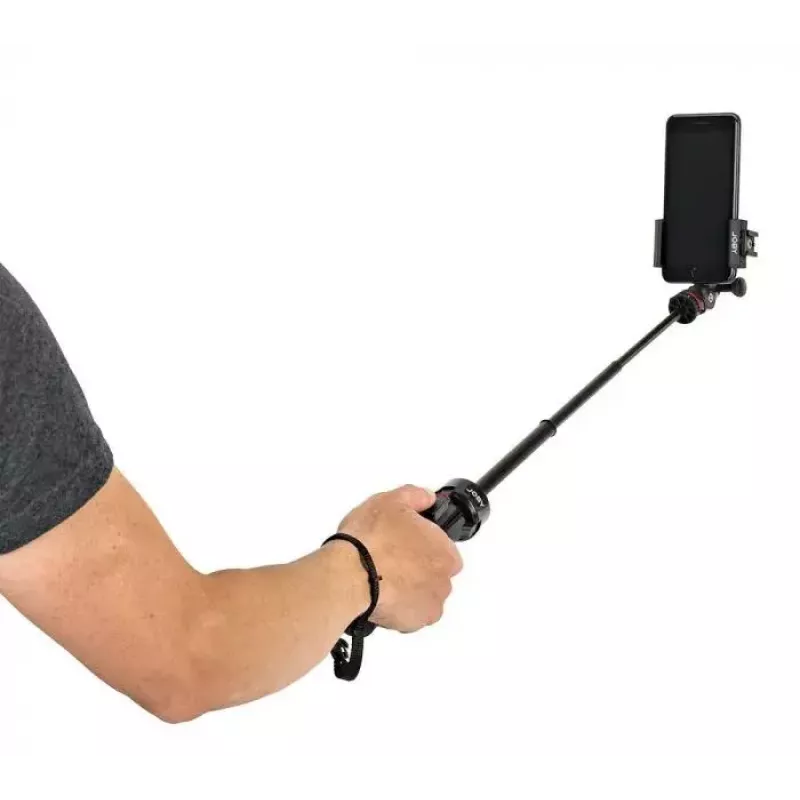 Tripodas Joby GripTight PRO išmaniesiems telefonams ir veiksmo kameroms, juodas