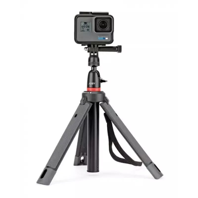 Tripod Joby TelePod 325 išmaniesiems telefonams / veiksmo kameroms juoda raudona